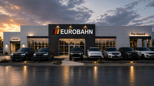 Eurobahn BMW MINI Mercedes-Benz Audi Services Car dealership exterior in Greensboro, NC