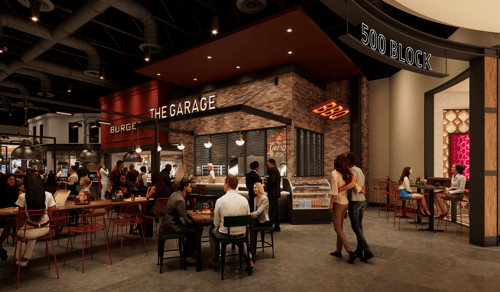 The Garage BBQ Restaurant at Caesars Danville, VA.