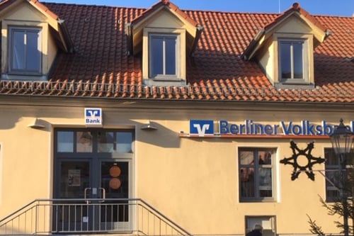 Außenansicht Filiale Zehdenick