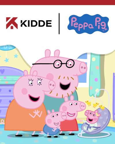 Peppa Pig et Kidde s'unissent pour aider les familles à faire de la sécurité incendie à la maison une priorité.