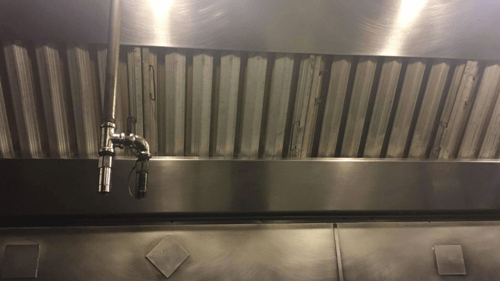 cleaned kitchen exhaust