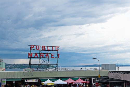 Pike Place Market is just a 5 minute drive away!