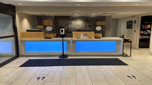 Front Desk Social Distancing