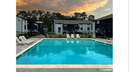 Poolside View at Crosby at Westchase Apartments, Huston, TX