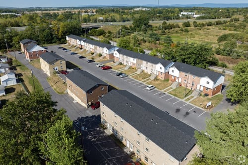 Aerial View at Fay Street Apartments, Winchester, VA