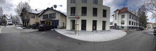 Hansaton Hörkompetenz-Zentrum Raiffeisenstraße 1a, Lustenau Panoramaansicht