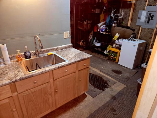 New faucet installation