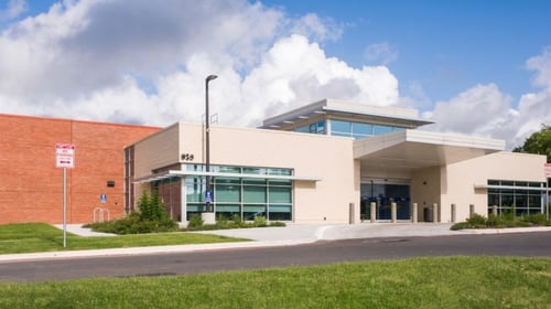 Exterior of University Health Dr. Robert L.M. Hilliard Center