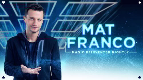 Mat Franco performing interactive magic show at The LINQ Hotel Las Vegas Strip