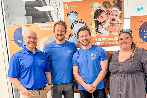 This week, Marisa volunteered alongside some RBC Dominion Securities colleagues at the Central Okanagan Food Bank. For the past 6 weeks, our office has been collecting items and monetary donations to give to our Kelowna Central Okanagan Food Bank, followed by a day of volunteer at their location. Our food bank is a central distribution hub for 30+ food banks located in the Interior.  Many amazing local grocery stores donate food items, one being eggs.  These eggs may have been over looked due to small cracks or maybe one has fully cracked in a package.  The food bank takes those eggs, sorts them, cleans the non-damaged eggs, repackages them and gives them to many families that need them.  For the eggs that don't make the cut, they are donated back to many local farms who's animals thoroughly enjoy them! Our job yesterday was to sort and clean those eggs, we sorted approx. 1700 eggs! RBC Dominion Securities gathered a large bin full of food, along with over $3000 in donations!