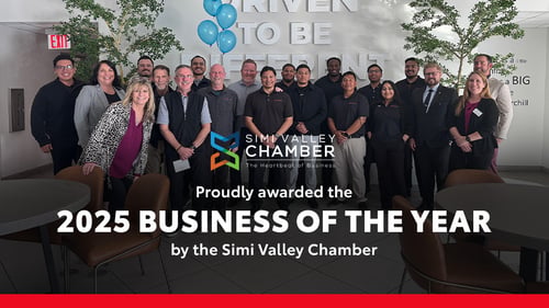 Simi Valley Toyota was awarded the 2025 Business of the Year by the Simi Valley Chamber.
