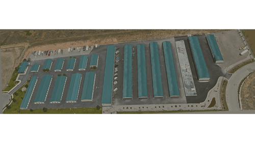 Large, Highly Secure, Self-Storage facility, 24 Hour Onsite Managers and 
State Of The Art Surveillance System With Motion Sensor Detectors