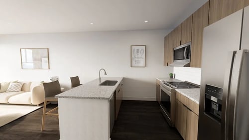 Kitchen at The Liliana Apartment Homes in Pooler, GA 31322