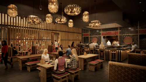 Dan Dan Noodle Bar at Caesars Virginia Hotel & Casino in Danville, VA.