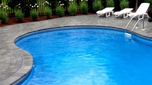 In-ground swimming pool