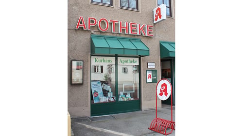 Aussenansicht der Kurhaus-Apotheke