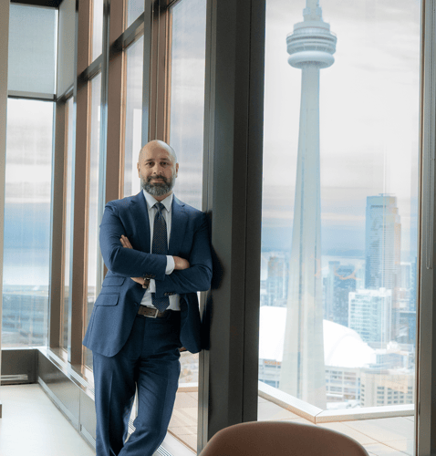 Banner photo of Suneel Manhas with CN Tower in background